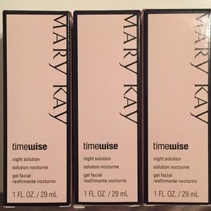 THREE Mary Kay TimeWise Night Solution NEW